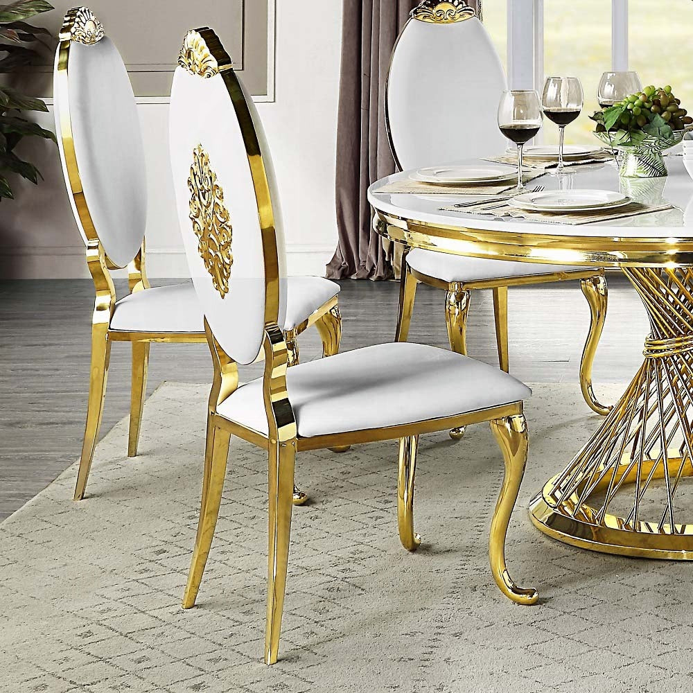 Fallon Side Chair - White (Set of 2)