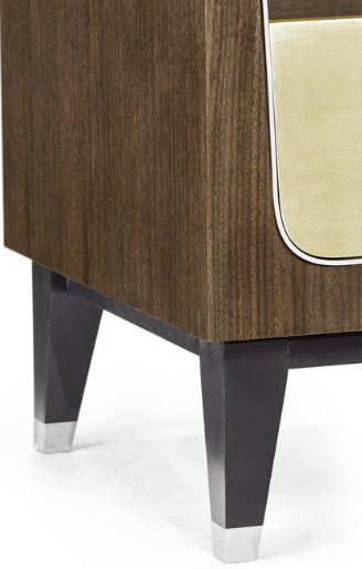 Gatsby Champagne Bedside Cabinet